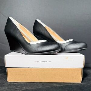 Jessica Simpson Classic Black Wedges